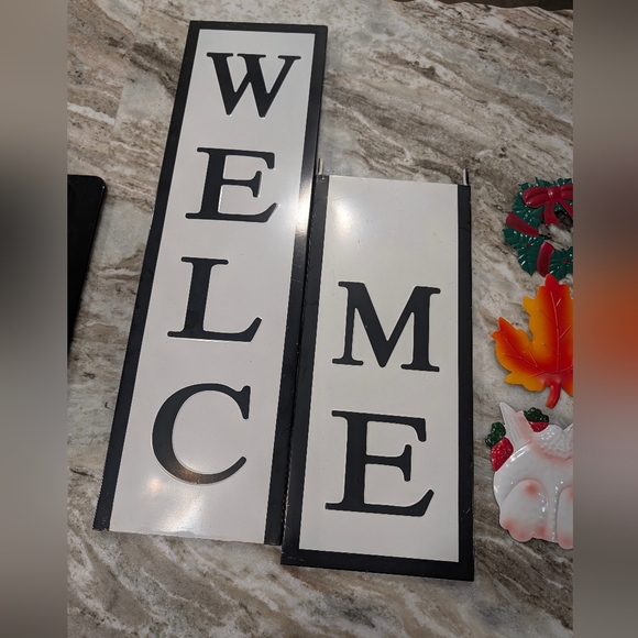 Interchangeable Tin Welcome Sign - Picture 6 of 6